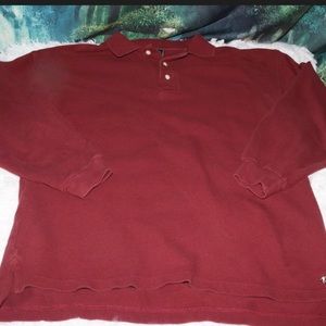 Mens Britches Great Outdoors Long Sleeve Polo